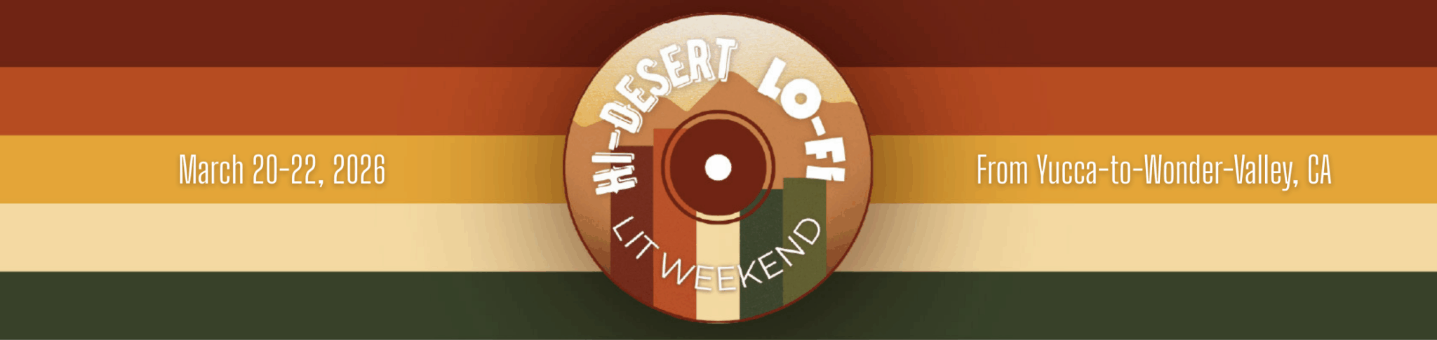 Hi-Desert Lo-Fi Lit Weekend
